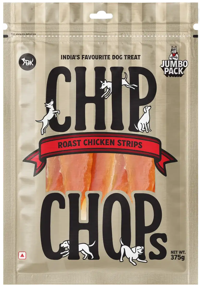 Chip Chops Roast Chicken Strip 375g - High Protein Treats